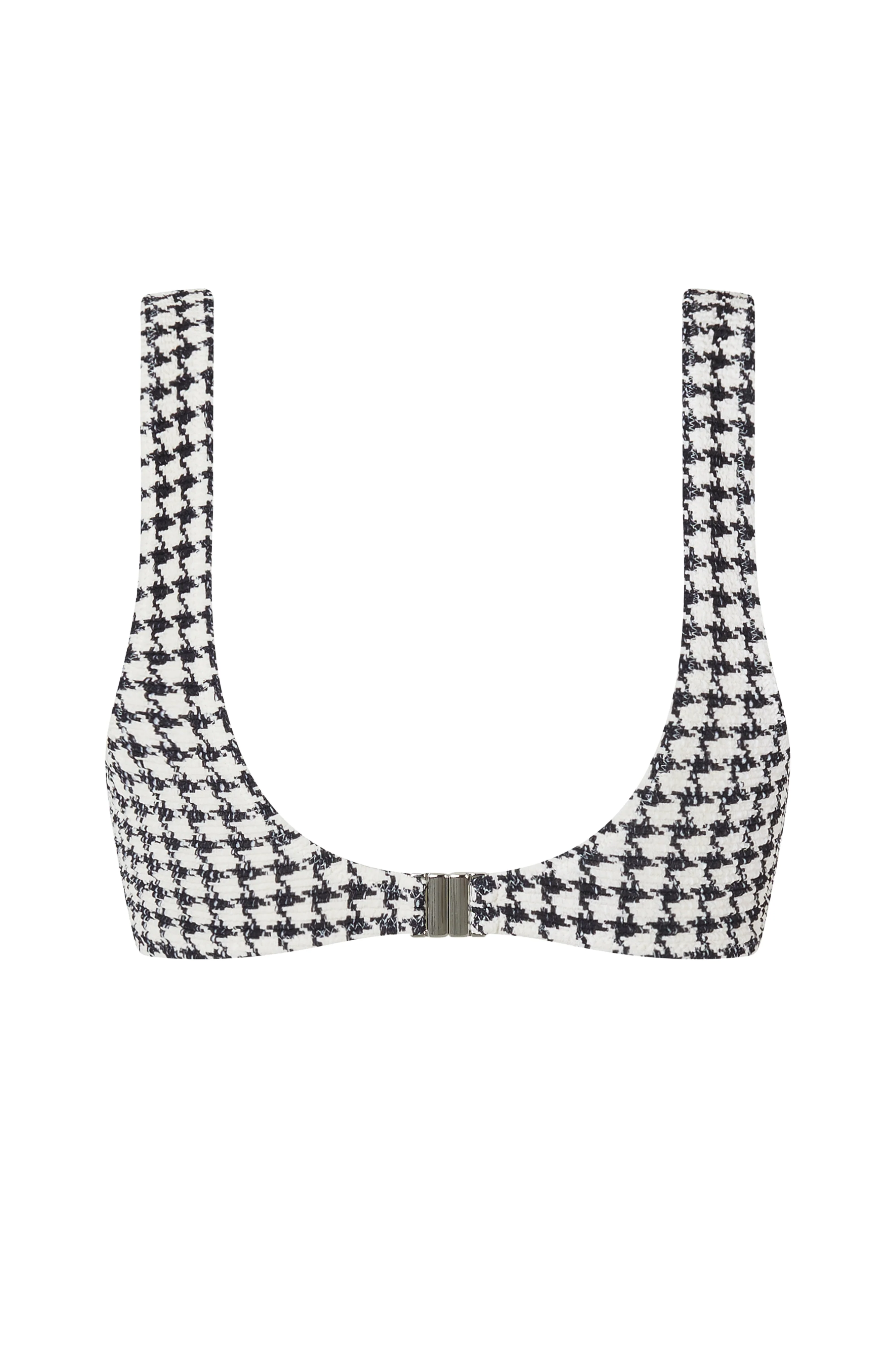 ESCAPE BRALETTE TOP - HOUNDSTOOTH - Image 7