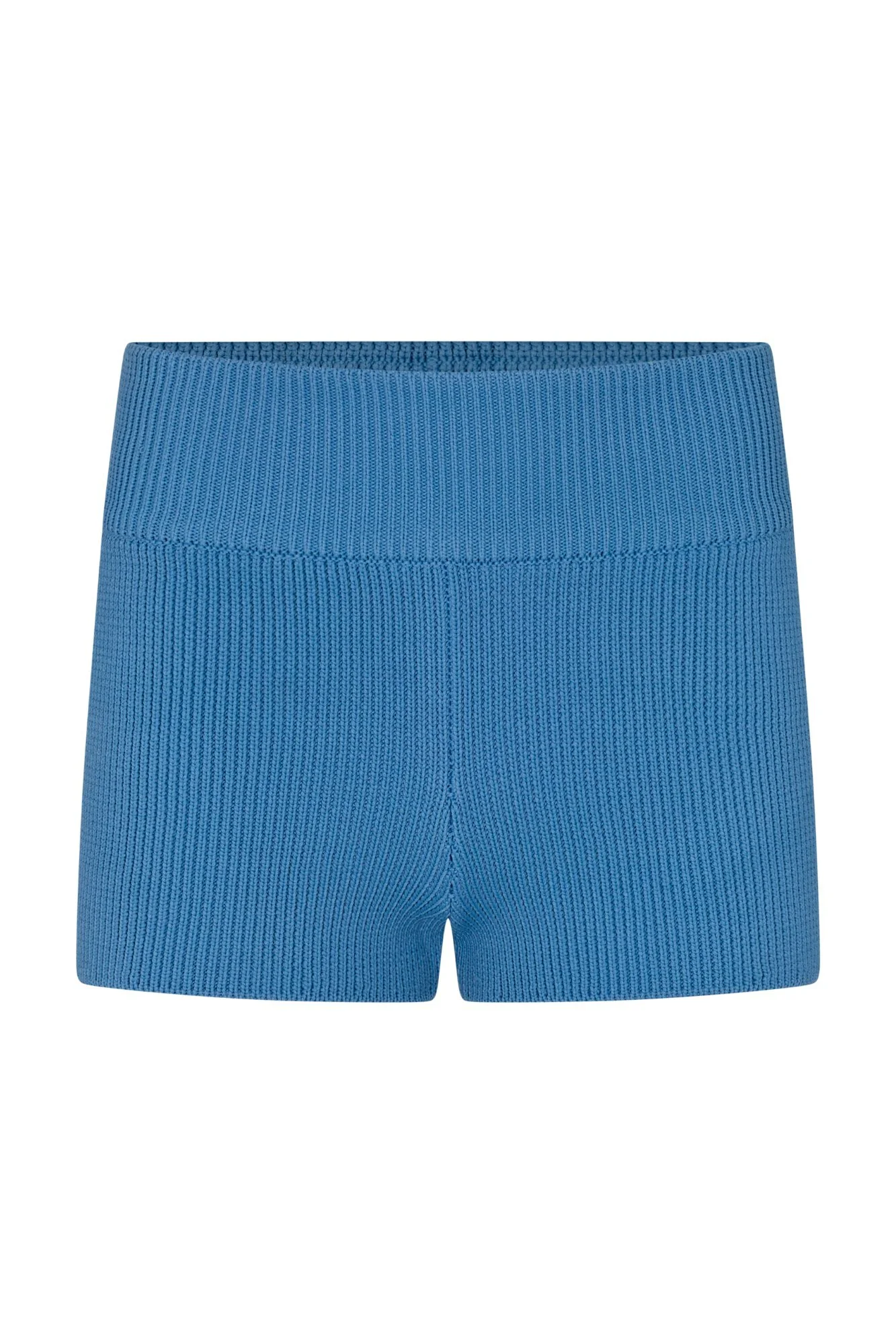 ESSENTIAL KNIT SHORT - BLEUE - Image 3