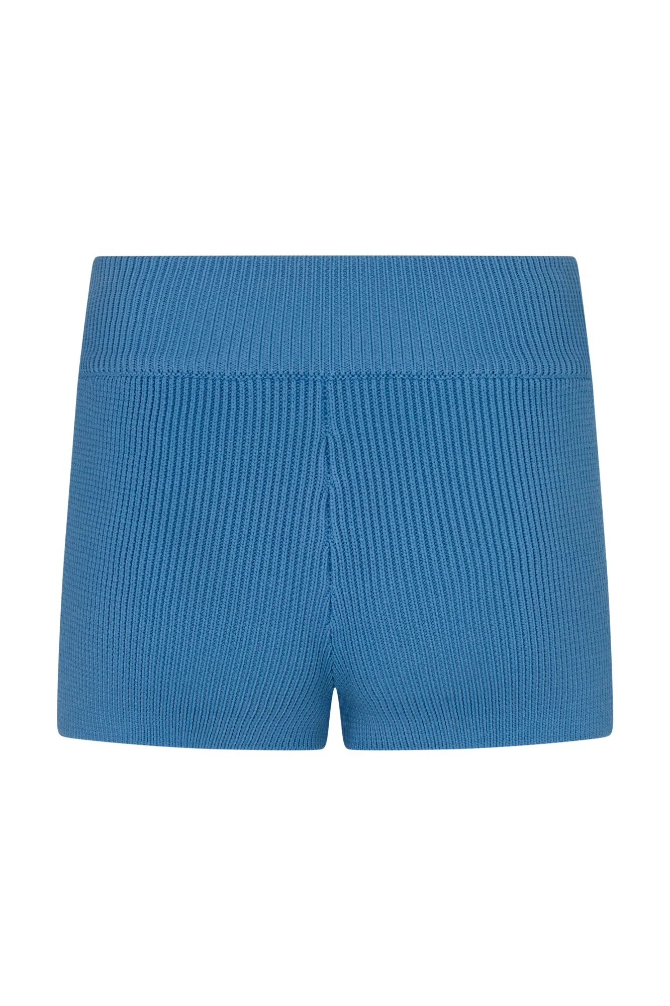 ESSENTIAL KNIT SHORT - BLEUE - Image 4