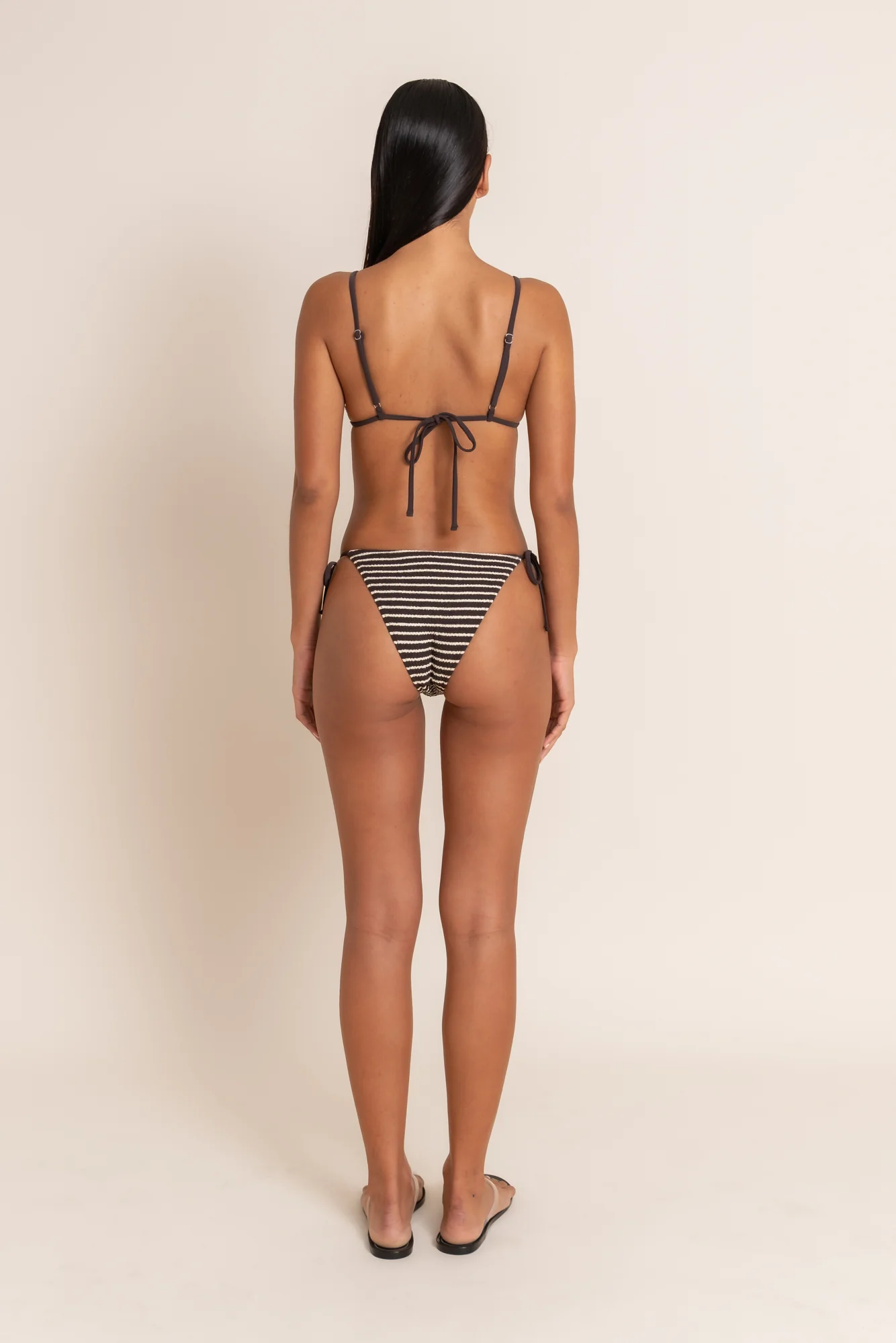 KOA TRIANGLE TOP - COCAO STRIPE - Image 3