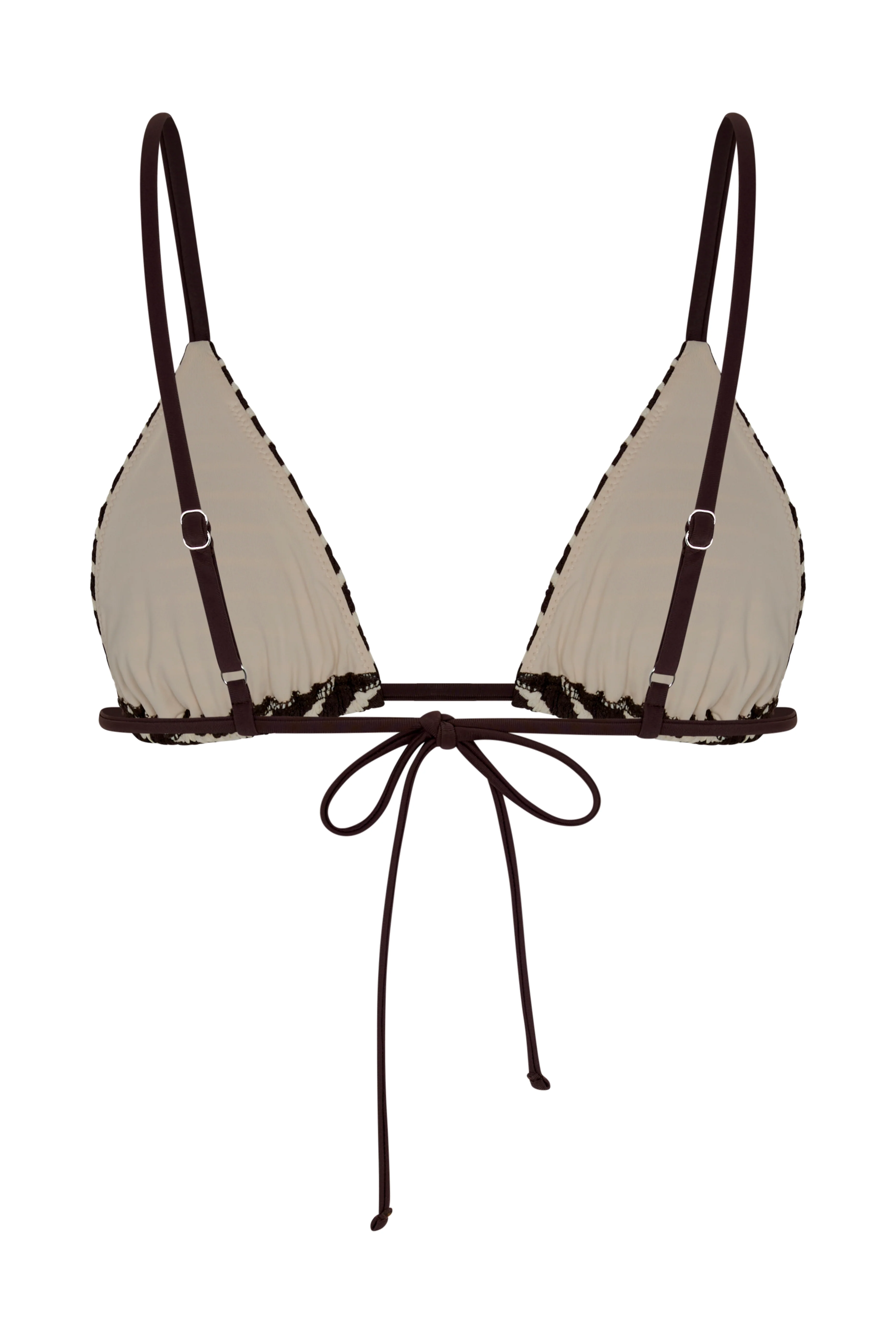 KOA TRIANGLE TOP - COCAO STRIPE - Image 4