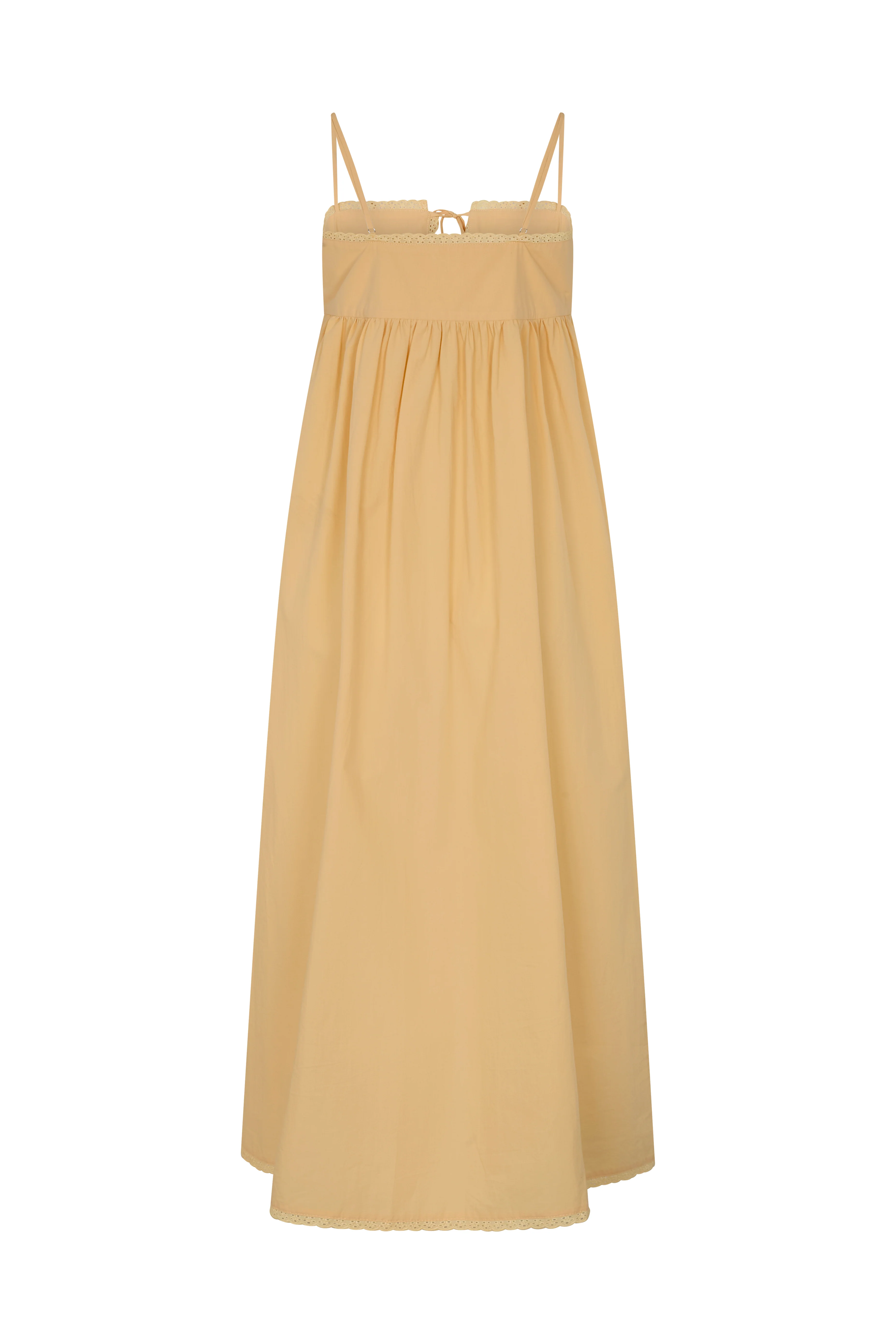 LILYA MAXI DRESS - PEACH - Image 3