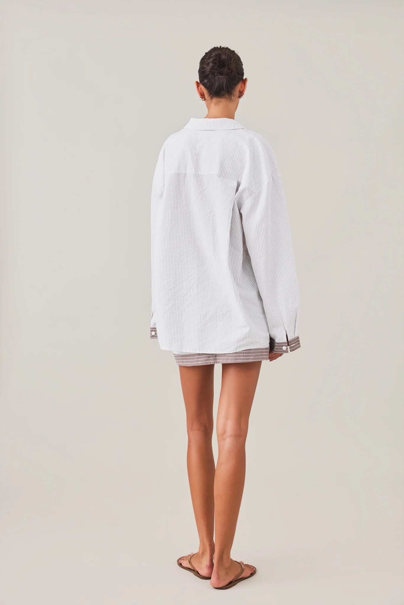MAE SHIRT - SLATE STRIPE - Image 4