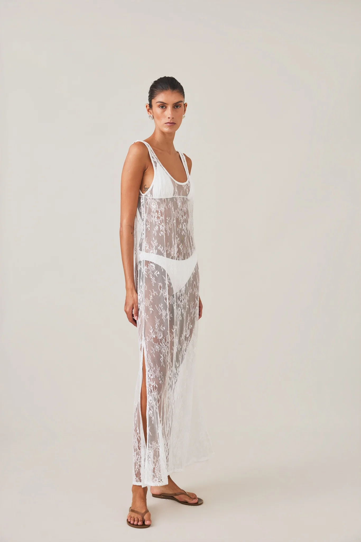 KYOKO MAXI DRESS - BIANCA - Image 3