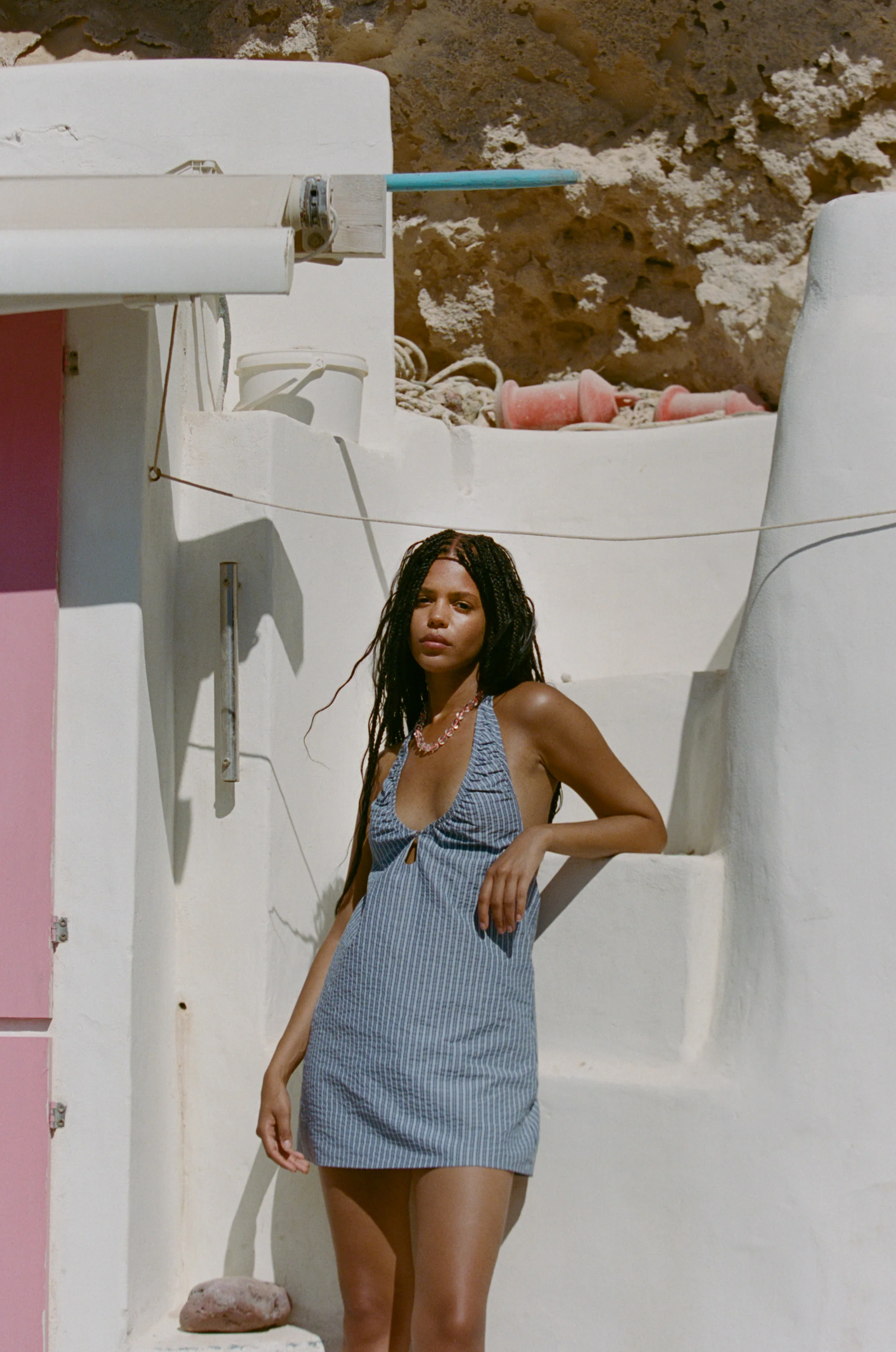 SIDNEY HALTER DRESS - OCEANIA - Image 9