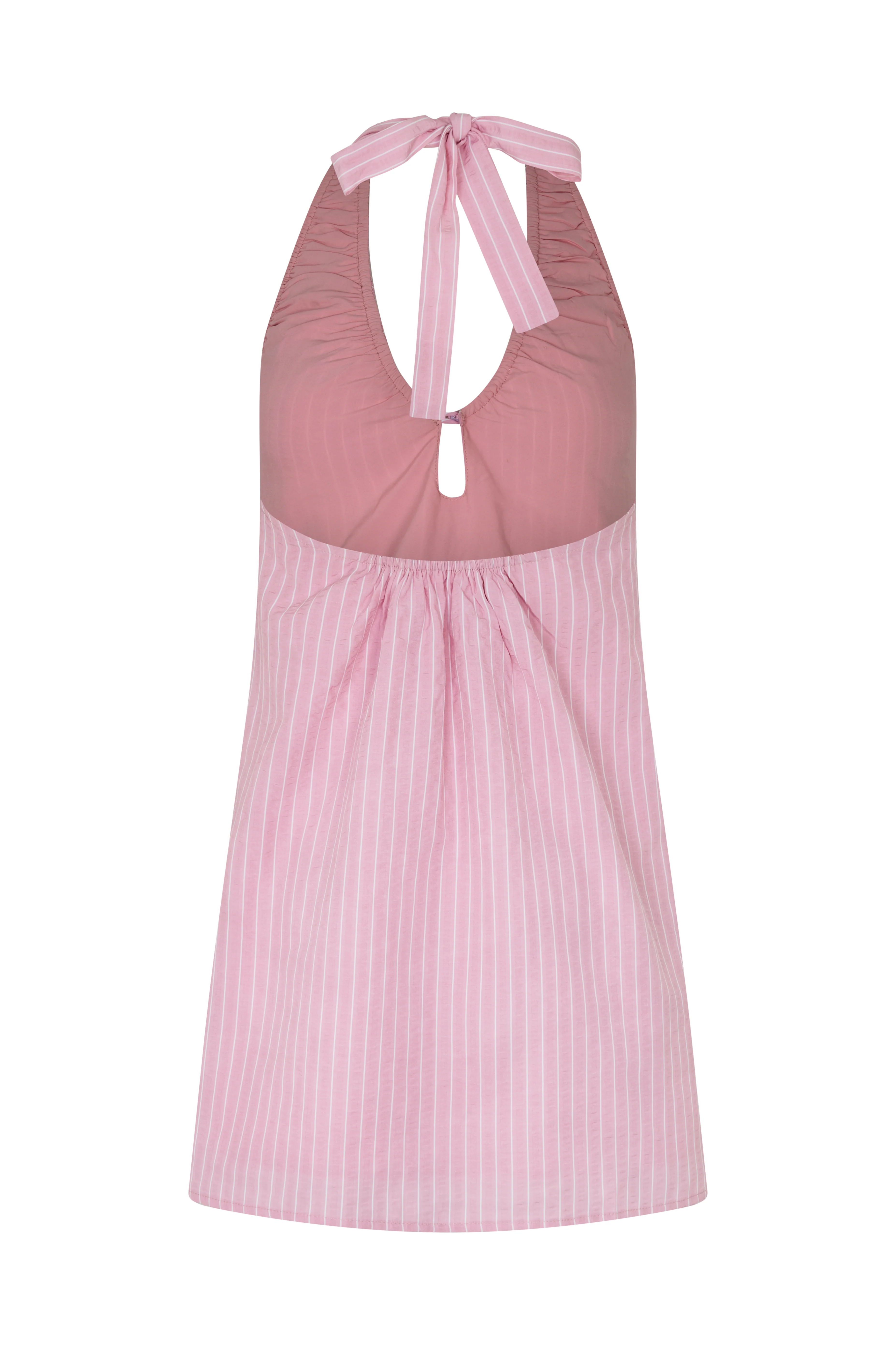SIDNEY HALTER MINI DRESS - PETAL - Image 6