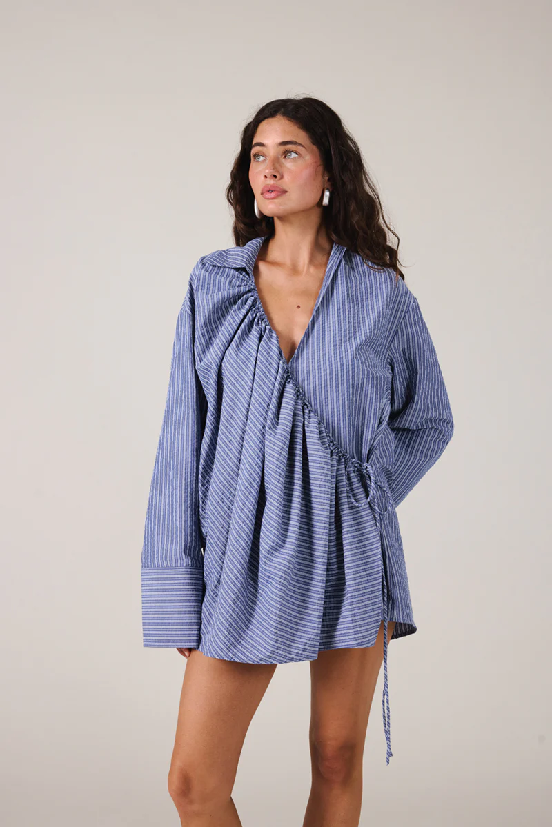SIDNEY WRAP DRESS - OCEANIA - Image 7
