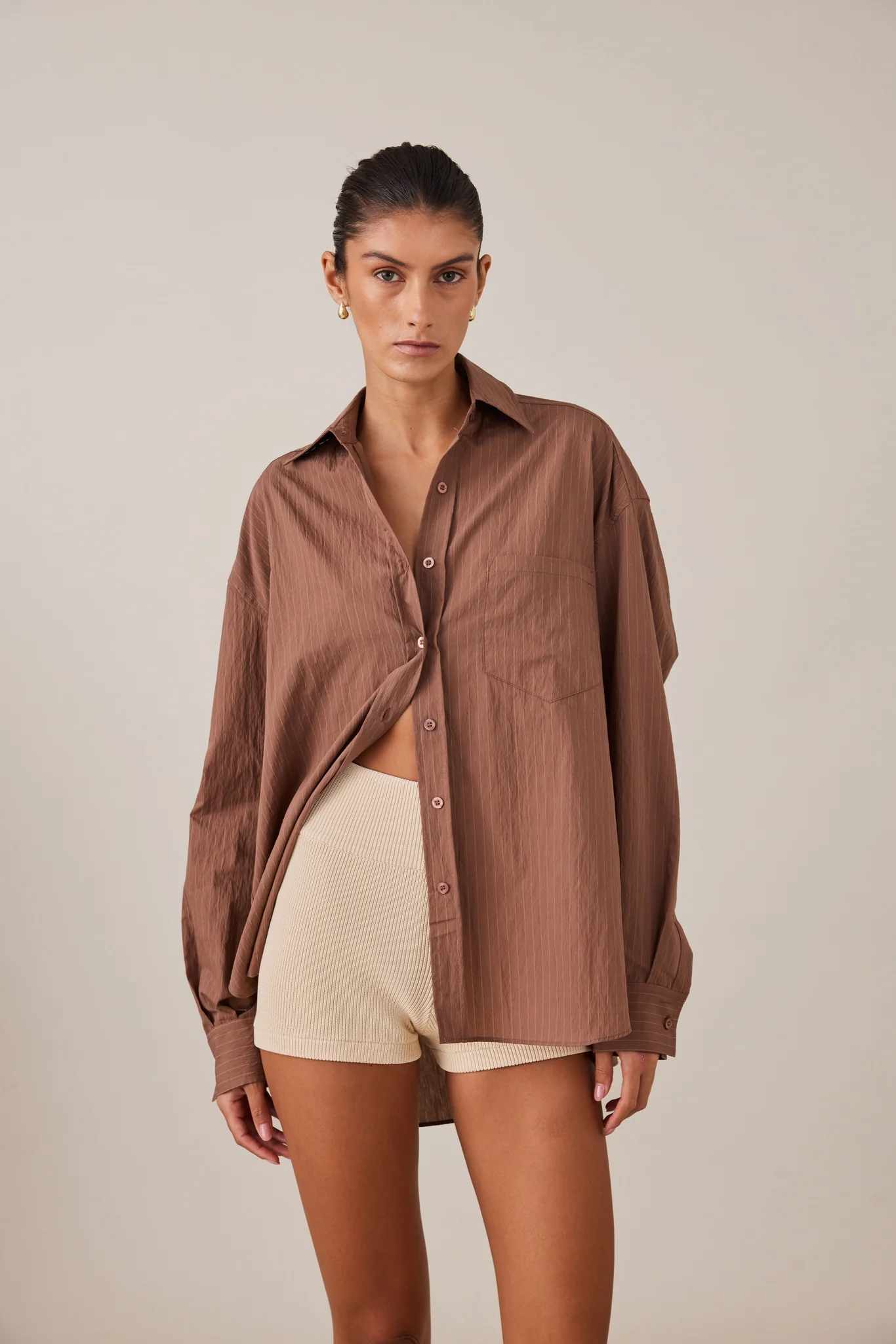 SOL KNIT SHORT - MILK - Image 4