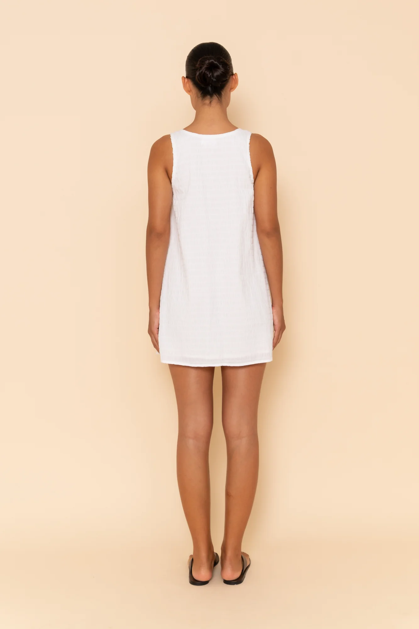 WILLOW MINI DRESS - IVORY - Image 3