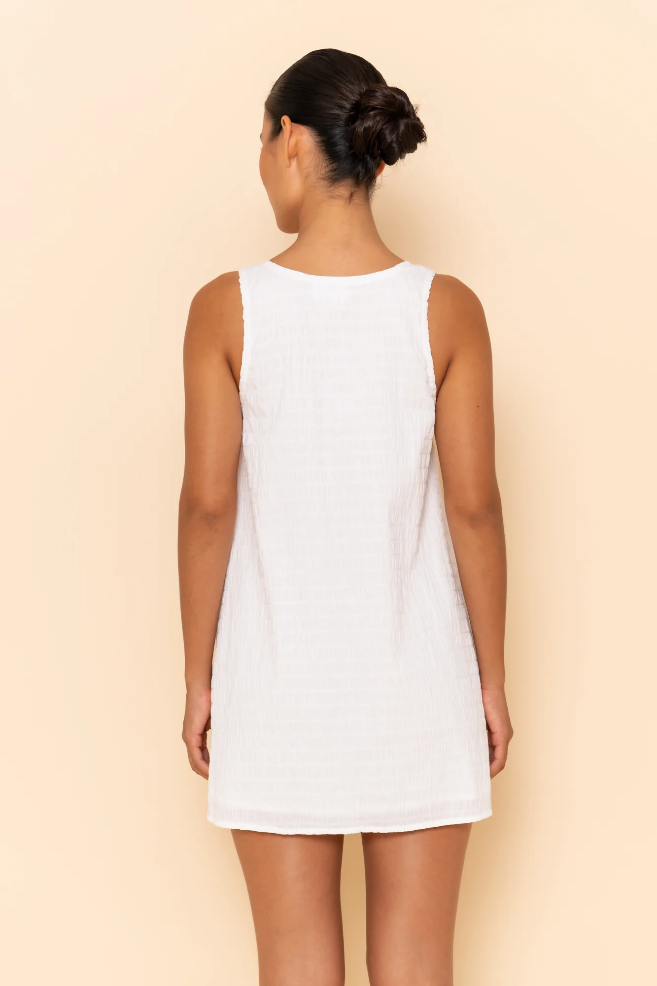 WILLOW MINI DRESS - IVORY - Image 5