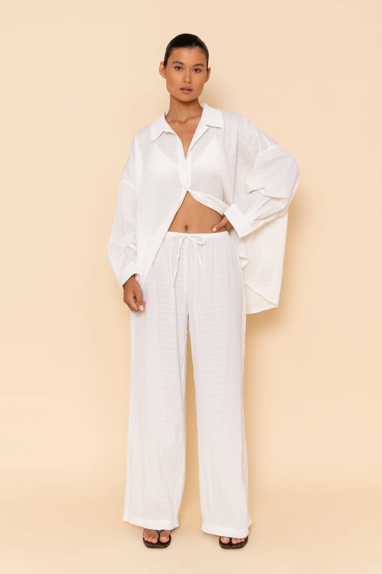 WILLOW PANT - IVORY - Image 6